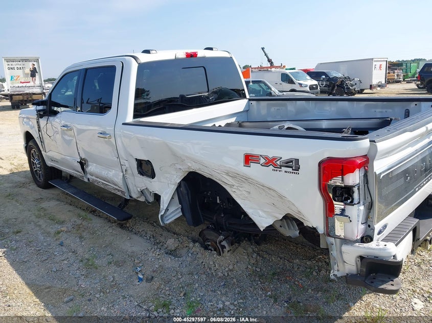 2024 Ford F250 VIN 1FT8W2BM3REF58731 IAAI salvage auction — LEFT SIDE, Salvage Title, sold $18,600 on 2026-07-29 (photo 6)