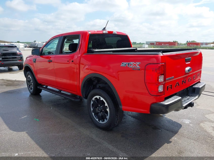 2021 Ford Ranger VIN 1FTER4FH2MLD38018 IAAI salvage auction — LEFT SIDE, Salvage Title, sold $11,350 on 2026-07-09 (photo 3)