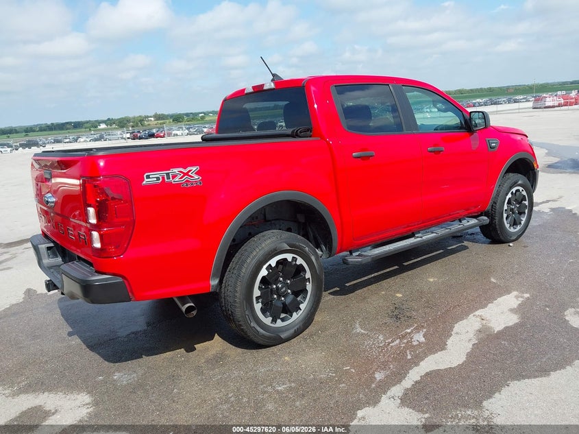 2021 Ford Ranger VIN 1FTER4FH2MLD38018 IAAI salvage auction — LEFT SIDE, Salvage Title, sold $11,350 on 2026-07-09 (photo 4)