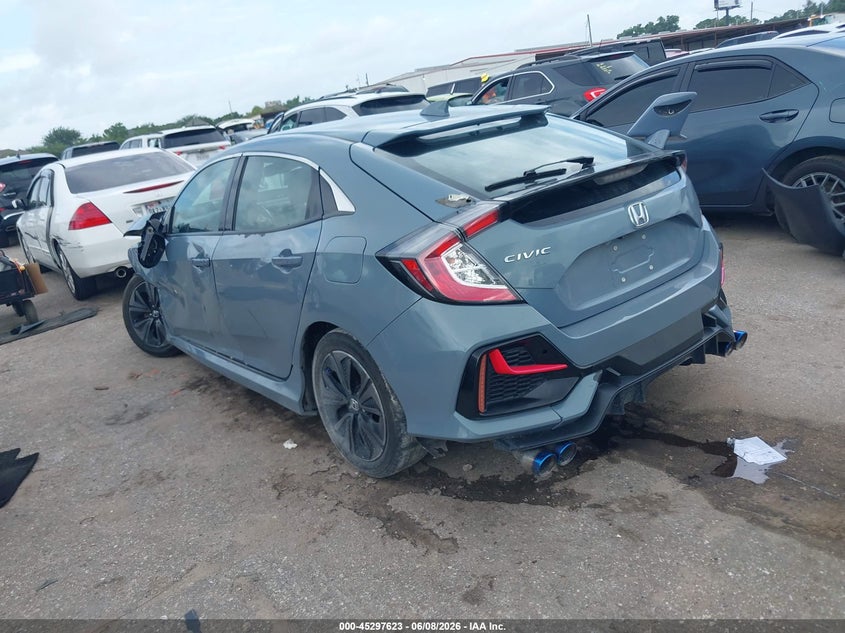 2017 Honda Civic VIN SHHFK7H71HU201089 IAAI salvage auction — FRONT END, Salvage Title, sold $1,100 on 2026-08-02 (photo 3)