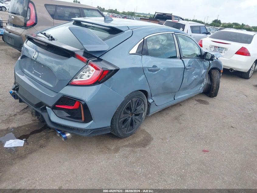 2017 Honda Civic VIN SHHFK7H71HU201089 IAAI salvage auction — FRONT END, Salvage Title, sold $1,100 on 2026-08-02 (photo 4)