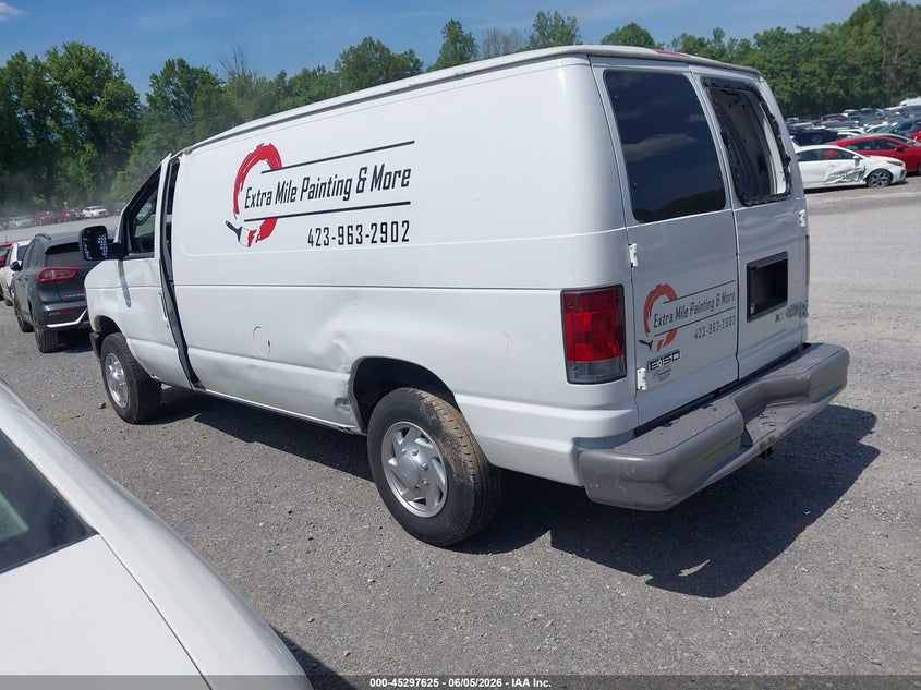 2010 Ford E 150 VIN 1FTNE1EL0ADA92799 IAAI salvage auction — ROLLOVER, Clear (Virginia), sold $575 on 2026-07-07 (photo 3)