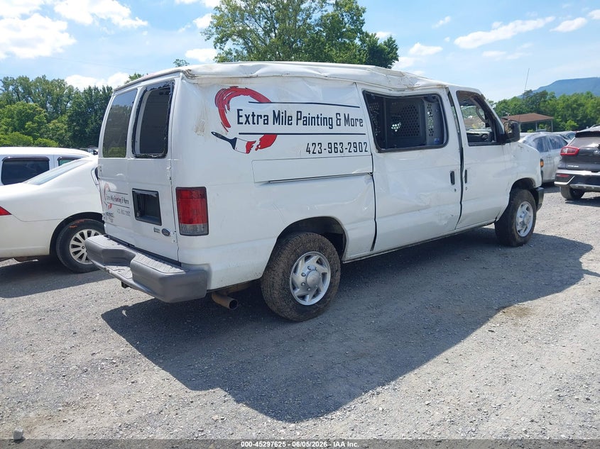 2010 Ford E 150 VIN 1FTNE1EL0ADA92799 IAAI salvage auction — ROLLOVER, Clear (Virginia), sold $575 on 2026-07-07 (photo 4)