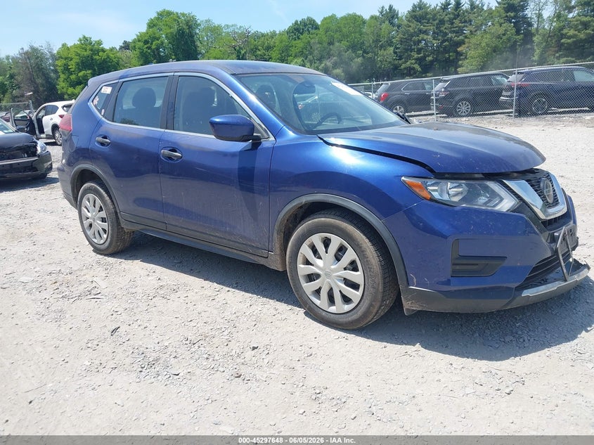2019 Nissan Rogue VIN JN8AT2MV2KW376037 IAAI salvage auction — FRONT END, Mv-907A (New York), sold $1,175 on 2026-07-28 (photo 1)