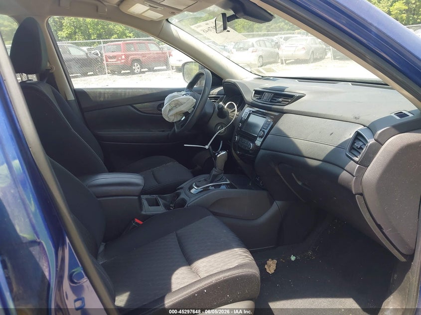 2019 Nissan Rogue VIN JN8AT2MV2KW376037 IAAI salvage auction — FRONT END, Mv-907A (New York), sold $1,175 on 2026-07-28 (photo 5)