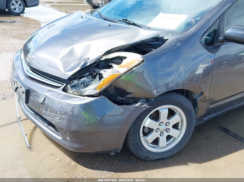 2009 Toyota Prius VIN JTDKB20U693525898 IAAI salvage auction — FRONT END, Salvage (Texas), sold $500 on 2026-07-08 (photo 6)
