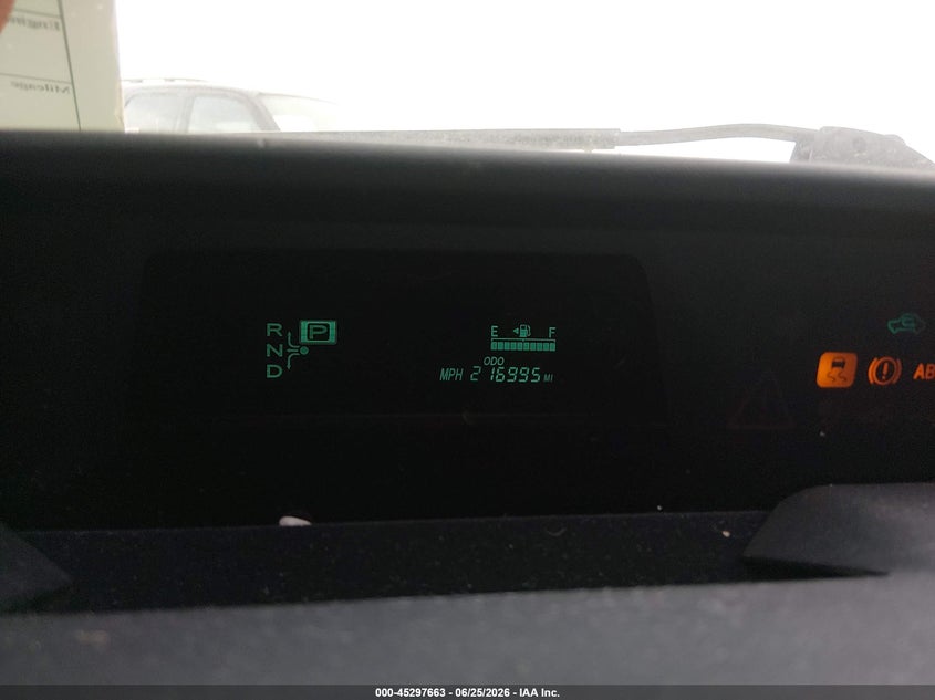 2009 Toyota Prius VIN JTDKB20U693525898 IAAI salvage auction — FRONT END, Salvage (Texas), sold $500 on 2026-07-08 (photo 7)