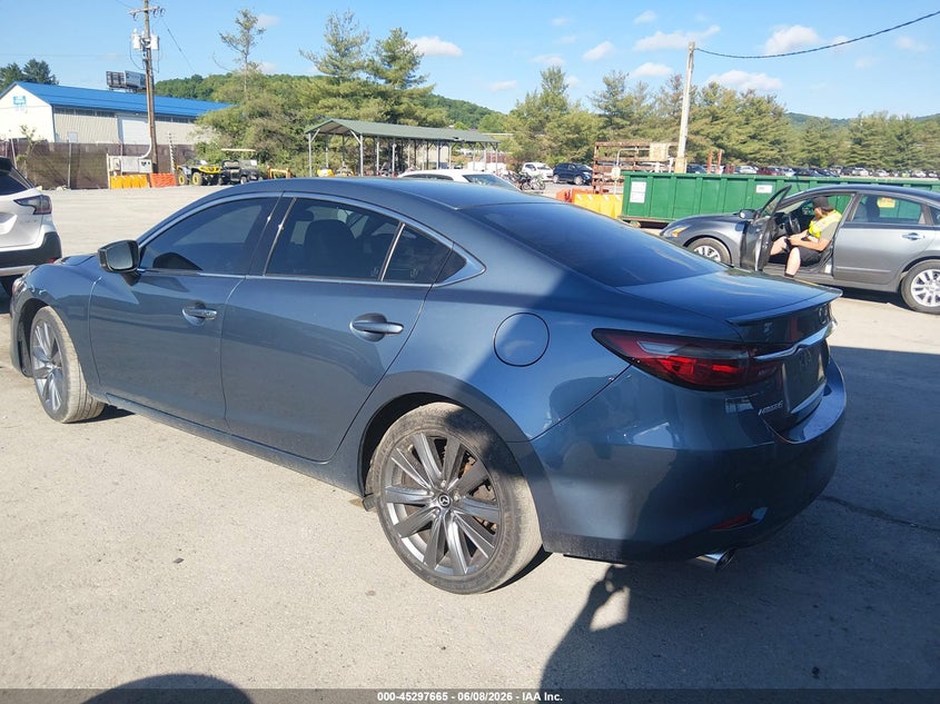 2018 Mazda 6 VIN JM1GL1VM9J1329895 IAAI salvage auction — RIGHT FRONT, Salvage Title, sold $2,500 on 2026-07-15 (photo 3)