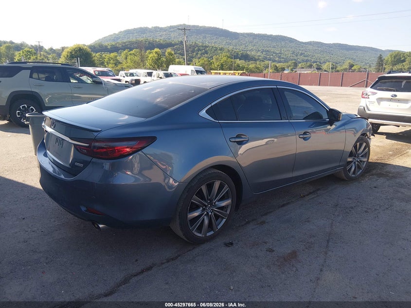 2018 Mazda 6 VIN JM1GL1VM9J1329895 IAAI salvage auction — RIGHT FRONT, Salvage Title, sold $2,500 on 2026-07-15 (photo 4)