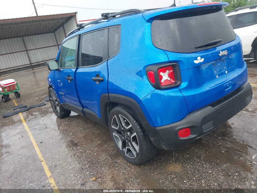2020 Jeep Renegade VIN ZACNJAAB8LPM19640 IAAI salvage auction — FRONT END, Salvage Title, sold $1,850 on 2026-08-07 (photo 3)