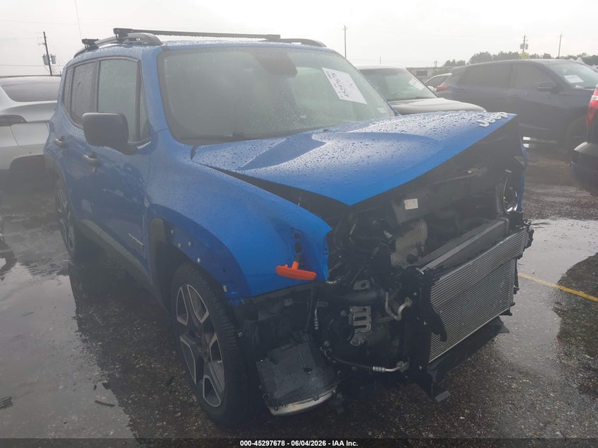 2020 Jeep Renegade VIN ZACNJAAB8LPM19640 IAAI salvage auction — FRONT END, Salvage Title, sold $1,850 on 2026-08-07 (photo 6)
