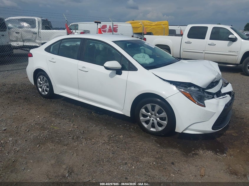 2026 Toyota Corolla VIN 5YFB4MDEXTP391811 IAAI salvage auction — FRONT END, Salvage (Arkansas), sold $4,600 on 2026-07-15 (photo 1)