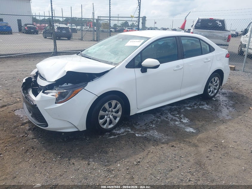 2026 Toyota Corolla VIN 5YFB4MDEXTP391811 IAAI salvage auction — FRONT END, Salvage (Arkansas), sold $4,600 on 2026-07-15 (photo 2)