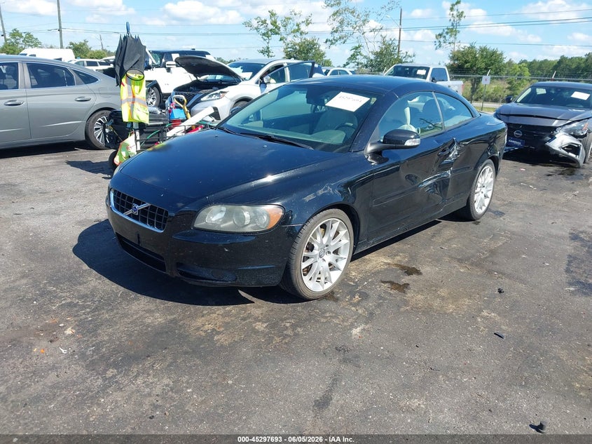 2008 Volvo C70 VIN YV1MC67238J051933 IAAI salvage auction — LEFT SIDE, Rebuildable (Florida), sold $575 on 2026-07-07 (photo 2)