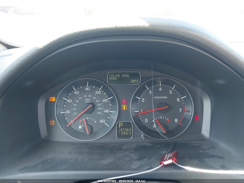 2008 Volvo C70 VIN YV1MC67238J051933 IAAI salvage auction — LEFT SIDE, Rebuildable (Florida), sold $575 on 2026-07-07 (photo 7)