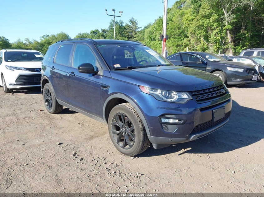 2017 Land rover Discovery sport VIN SALCR2BG0HH657735 IAAI salvage auction — REAR END, Salvage (Massachusetts), sold $3,275 on 2026-07-28 (photo 1)