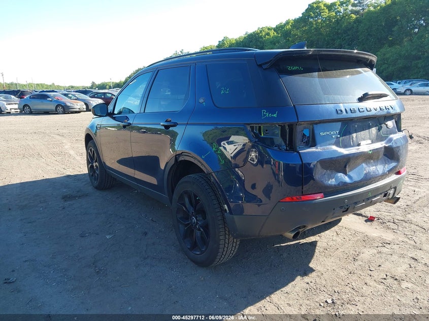 2017 Land rover Discovery sport VIN SALCR2BG0HH657735 IAAI salvage auction — REAR END, Salvage (Massachusetts), sold $3,275 on 2026-07-28 (photo 3)