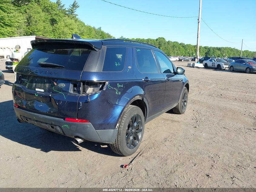 2017 Land rover Discovery sport VIN SALCR2BG0HH657735 IAAI salvage auction — REAR END, Salvage (Massachusetts), sold $3,275 on 2026-07-28 (photo 4)