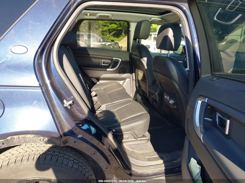 2017 Land rover Discovery sport VIN SALCR2BG0HH657735 IAAI salvage auction — REAR END, Salvage (Massachusetts), sold $3,275 on 2026-07-28 (photo 8)