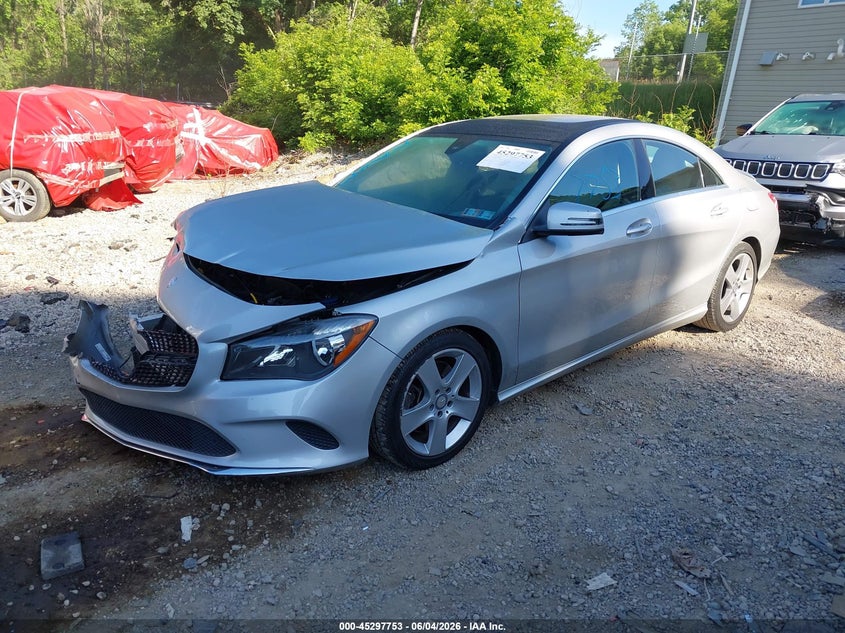 2017 Mercedes-benz Cla-klasse VIN WDDSJ4GB7HN404289 IAAI salvage auction — RIGHT FRONT, Salvage Title, sold $2,700 on 2026-07-07 (photo 2)