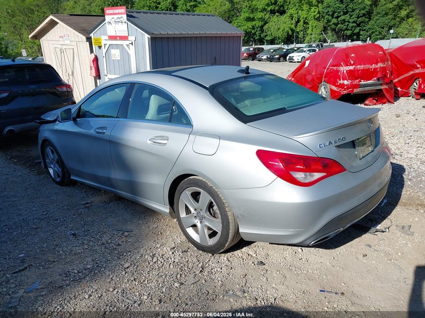2017 Mercedes-benz Cla-klasse VIN WDDSJ4GB7HN404289 IAAI salvage auction — RIGHT FRONT, Salvage Title, sold $2,700 on 2026-07-07 (photo 3)