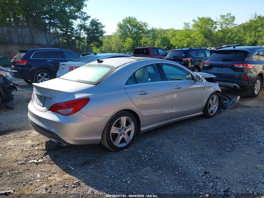 2017 Mercedes-benz Cla-klasse VIN WDDSJ4GB7HN404289 IAAI salvage auction — RIGHT FRONT, Salvage Title, sold $2,700 on 2026-07-07 (photo 4)