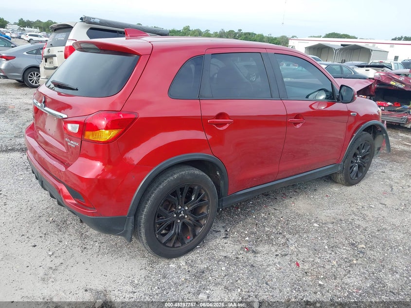 2019 Mitsubishi Outlander VIN JA4AP3AU2KU010506 IAAI salvage auction — FRONT & REAR, Salvage Title, sold $3,100 on 2026-07-16 (photo 4)
