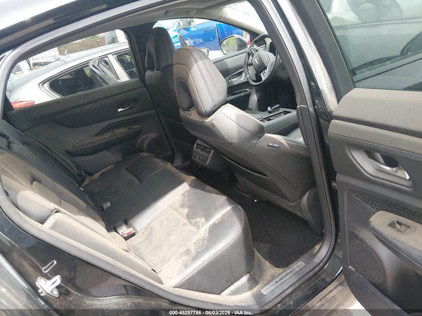 2025 Nissan Ariya VIN JN8DF0BF9SM768948 IAAI salvage auction — FRONT & REAR, Salvage Title, sold $9,250 on 2026-07-28 (photo 8)