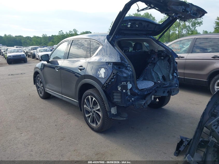 2022 Mazda Cx-5 VIN JM3KFBDMXN1606480 IAAI salvage auction — FRONT & REAR, Salvage Title, sold $6,200 on 2026-07-14 (photo 3)