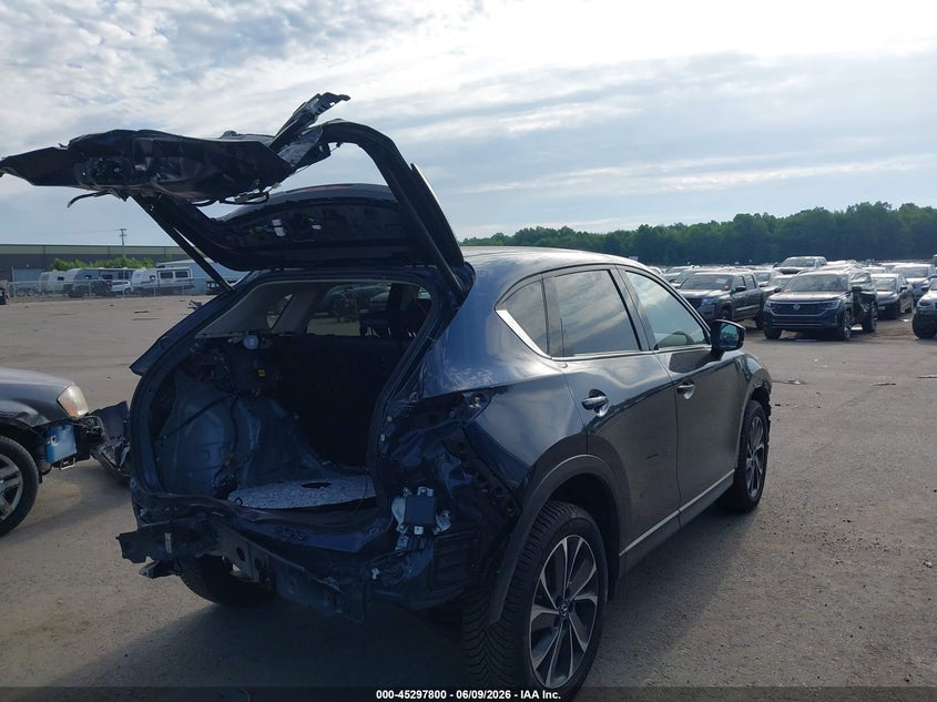 2022 Mazda Cx-5 VIN JM3KFBDMXN1606480 IAAI salvage auction — FRONT & REAR, Salvage Title, sold $6,200 on 2026-07-14 (photo 4)