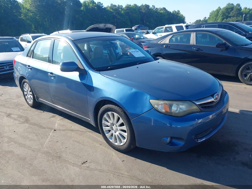 2010 Subaru Impreza VIN JF1GE6B6XAH515018 IAAI salvage auction — NORMAL WEAR, Clear (North Carolina), sold $625 on 2026-07-15 (photo 1)