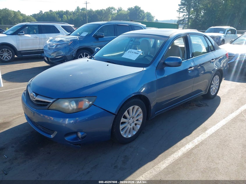 2010 Subaru Impreza VIN JF1GE6B6XAH515018 IAAI salvage auction — NORMAL WEAR, Clear (North Carolina), sold $625 on 2026-07-15 (photo 2)