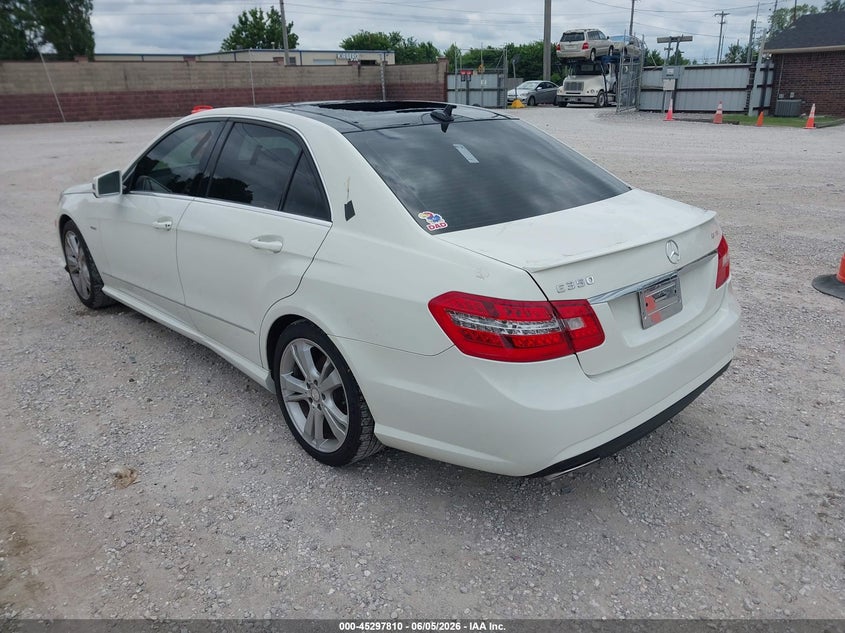 2012 Mercedes-benz E-klasse VIN WDDHF8JB2CA620756 IAAI salvage auction — HAIL, Salvage Title, sold $3,500 on 2026-07-27 (photo 3)