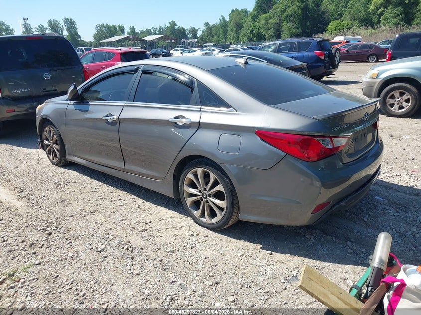 2014 Hyundai Sonata VIN 5NPEC4AB1EH900176 IAAI salvage auction — NORMAL WEAR, Clear (Maryland), sold $425 on 2026-07-16 (photo 3)