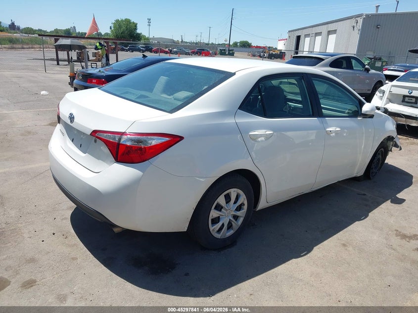 2015 Toyota Corolla VIN 2T1BURHEXFC359145 IAAI salvage auction — FRONT END, Salvage Title, sold $2,850 on 2026-07-09 (photo 4)