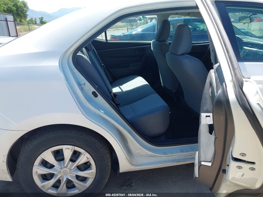 2015 Toyota Corolla VIN 2T1BURHEXFC359145 IAAI salvage auction — FRONT END, Salvage Title, sold $2,850 on 2026-07-09 (photo 8)