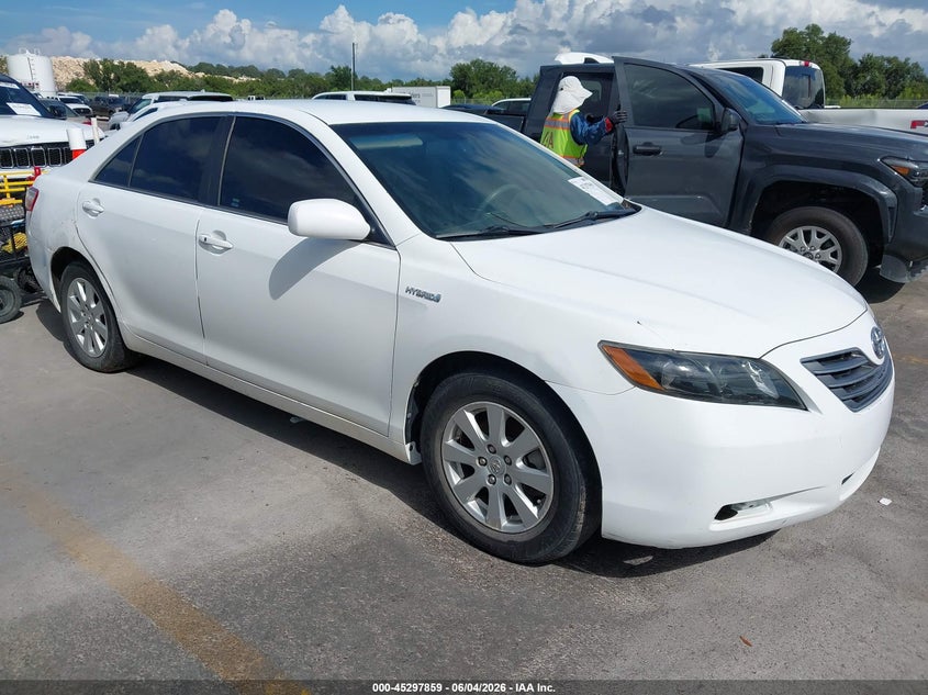 2007 Toyota Camry hybrid VIN 4T1BB46K37U012743 IAAI salvage auction — NORMAL WEAR, Clear (Texas), sold $475 on 2026-07-09 (photo 1)