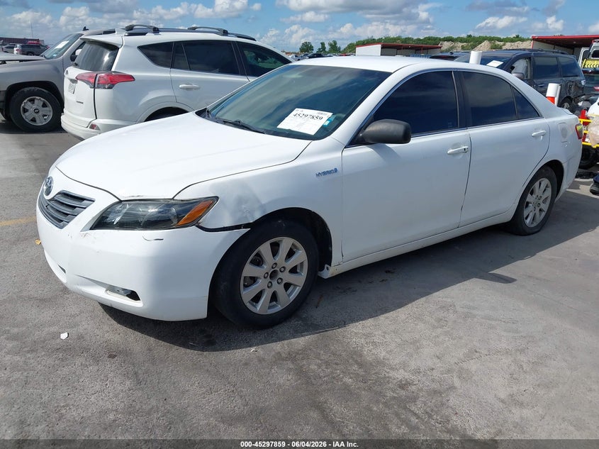 2007 Toyota Camry hybrid VIN 4T1BB46K37U012743 IAAI salvage auction — NORMAL WEAR, Clear (Texas), sold $475 on 2026-07-09 (photo 2)