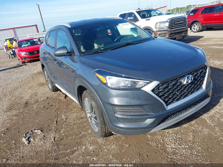 2021 Hyundai Tucson VIN KM8J33AL6MU298327 IAAI salvage auction — LEFT SIDE, Salvage Title, sold $4,800 on 2026-07-29 (photo 1)