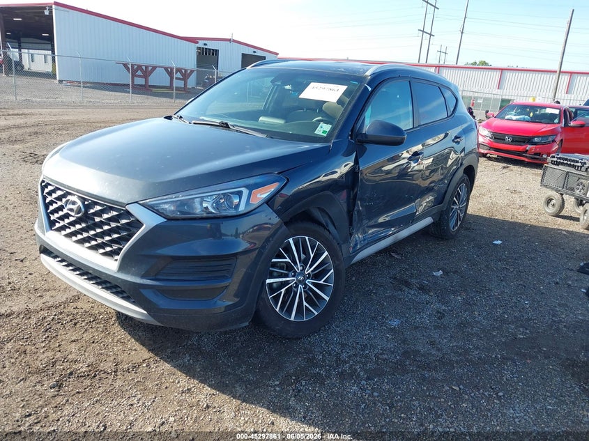 2021 Hyundai Tucson VIN KM8J33AL6MU298327 IAAI salvage auction — LEFT SIDE, Salvage Title, sold $4,800 on 2026-07-29 (photo 2)