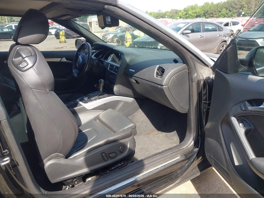 2012 Audi A5 VIN WAULFAFHXCN001840 IAAI salvage auction — MECHANICAL, Clear (New Jersey), sold $550 on 2026-07-17 (photo 5)