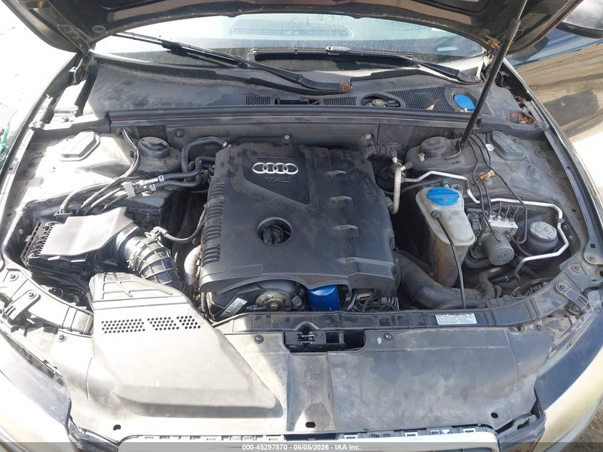 2012 Audi A5 VIN WAULFAFHXCN001840 IAAI salvage auction — MECHANICAL, Clear (New Jersey), sold $550 on 2026-07-17 (photo 6)