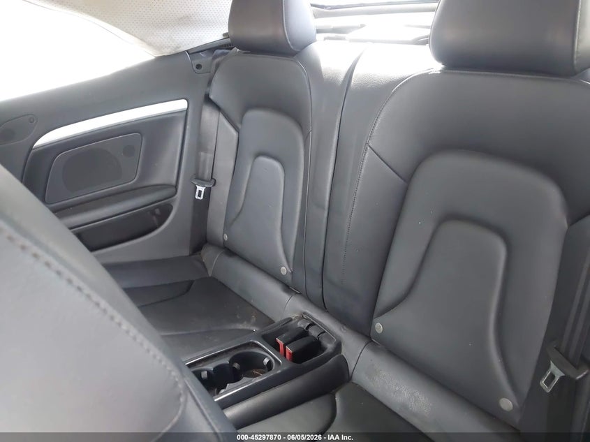 2012 Audi A5 VIN WAULFAFHXCN001840 IAAI salvage auction — MECHANICAL, Clear (New Jersey), sold $550 on 2026-07-17 (photo 8)