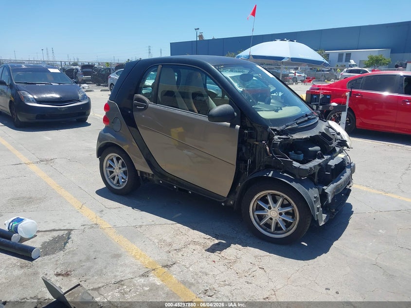 2009 Smart Fortwo VIN WMEEJ31X89K244420 IAAI salvage auction — FRONT END, Salvage (California), sold $1,050 on 2026-08-03 (photo 1)