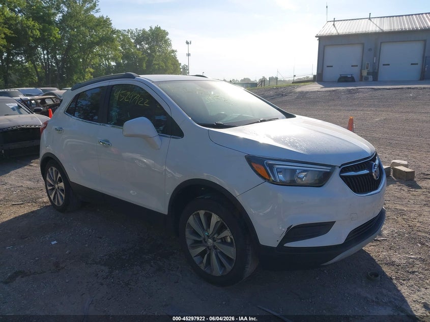 2020 Buick Encore VIN KL4CJASB2LB060282 IAAI salvage auction — REAR END, Salvage Title, sold $2,000 on 2026-07-08 (photo 1)