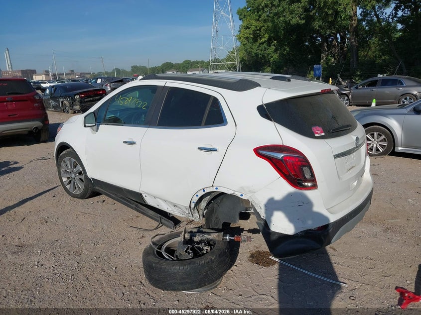 2020 Buick Encore VIN KL4CJASB2LB060282 IAAI salvage auction — REAR END, Salvage Title, sold $2,000 on 2026-07-08 (photo 3)