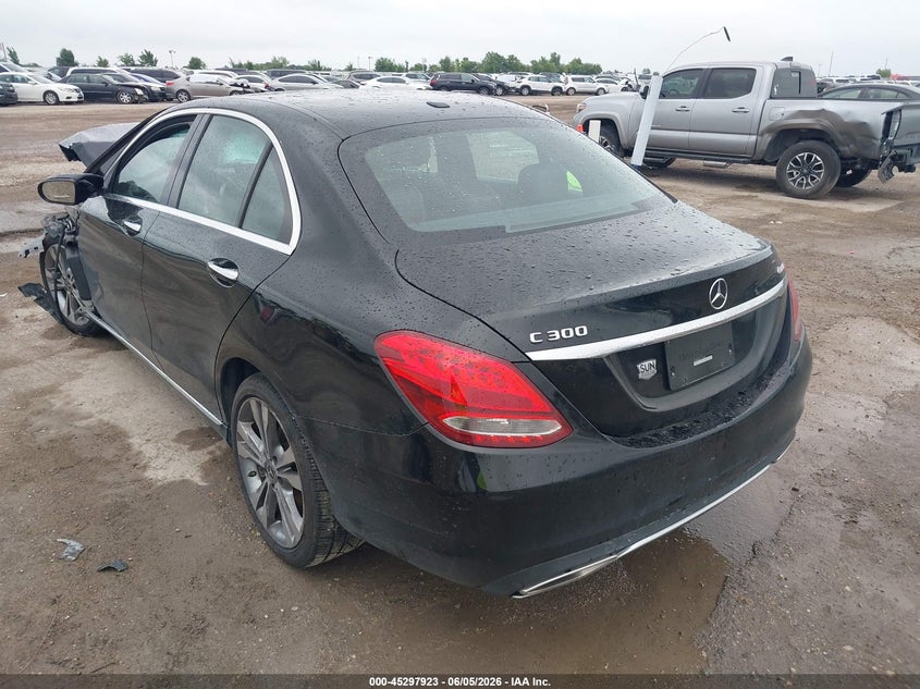 2018 Mercedes-benz C-klasse VIN 55SWF4KBXJU275438 IAAI salvage auction — FRONT END, Salvage Title, sold $1,850 on 2026-07-29 (photo 3)