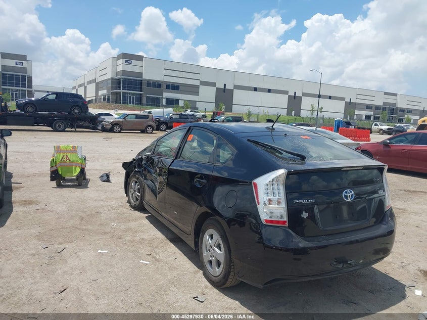 2011 Toyota Prius VIN JTDKN3DUXB5333224 IAAI salvage auction — BIO HAZARD, Salvage (Texas), sold $625 on 2026-07-07 (photo 3)