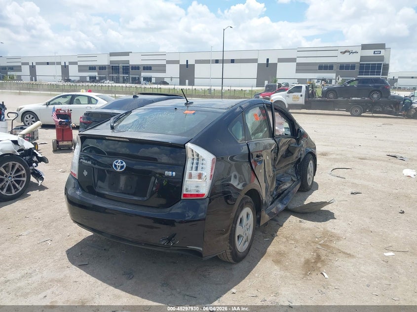 2011 Toyota Prius VIN JTDKN3DUXB5333224 IAAI salvage auction — BIO HAZARD, Salvage (Texas), sold $625 on 2026-07-07 (photo 4)
