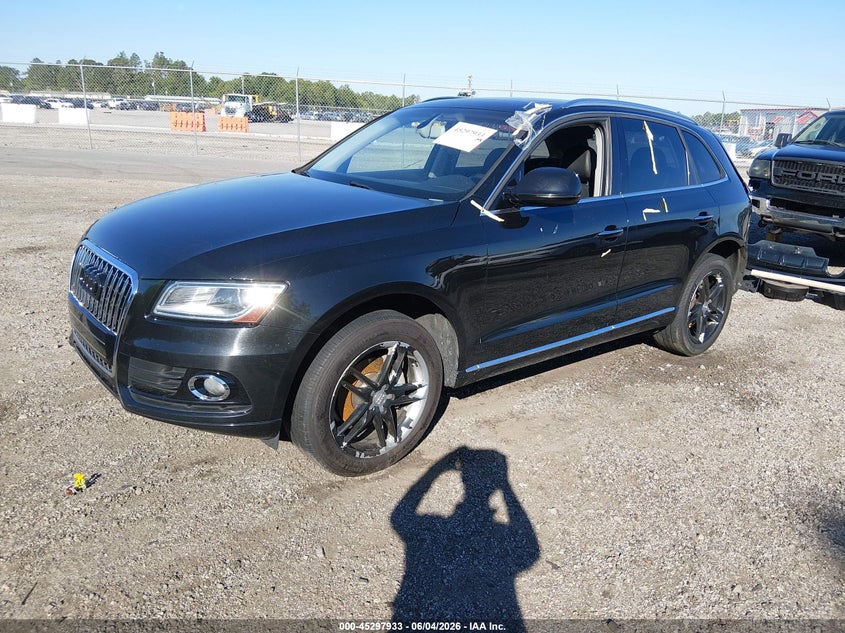 2015 Audi Q5 VIN WA1CFAFP6FA078978 IAAI salvage auction — REAR END, Salvage (South Carolina), sold $2,000 on 2026-07-15 (photo 2)